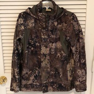 RedHead Brand Co Boy’s Lined Hooded Rain Jacket, Camo, size XL